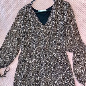 Maurices Knee Length Floral Dress